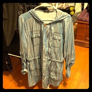 Bebe light weight soft denim jacket